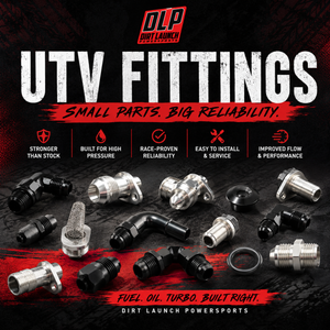 Stronger UTV Fuel & Oil Fittings