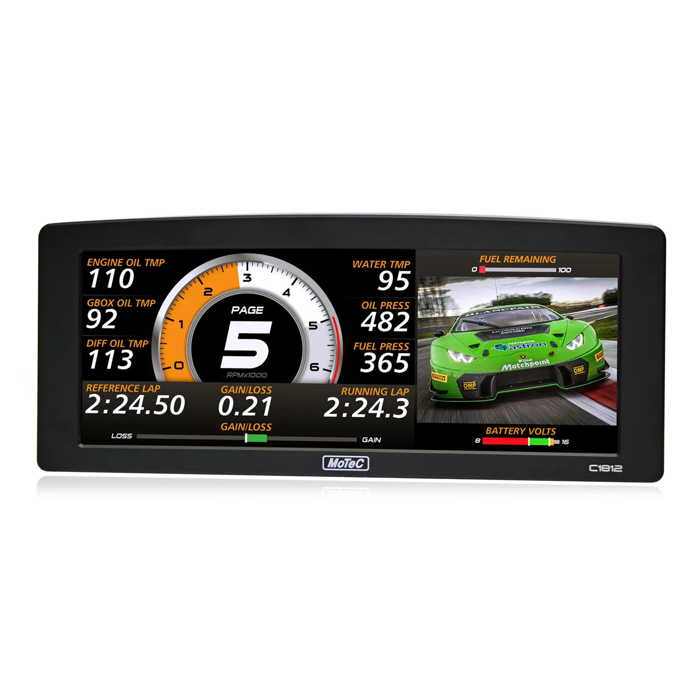 MoTeC C1812 12-inch color display logger