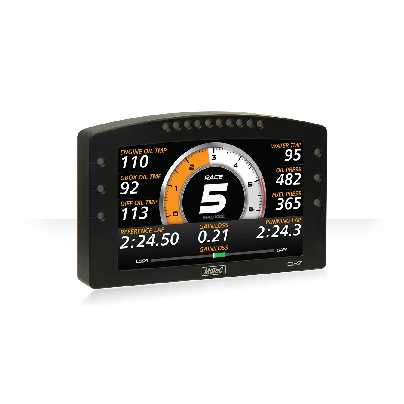 MoTeC C127 display
