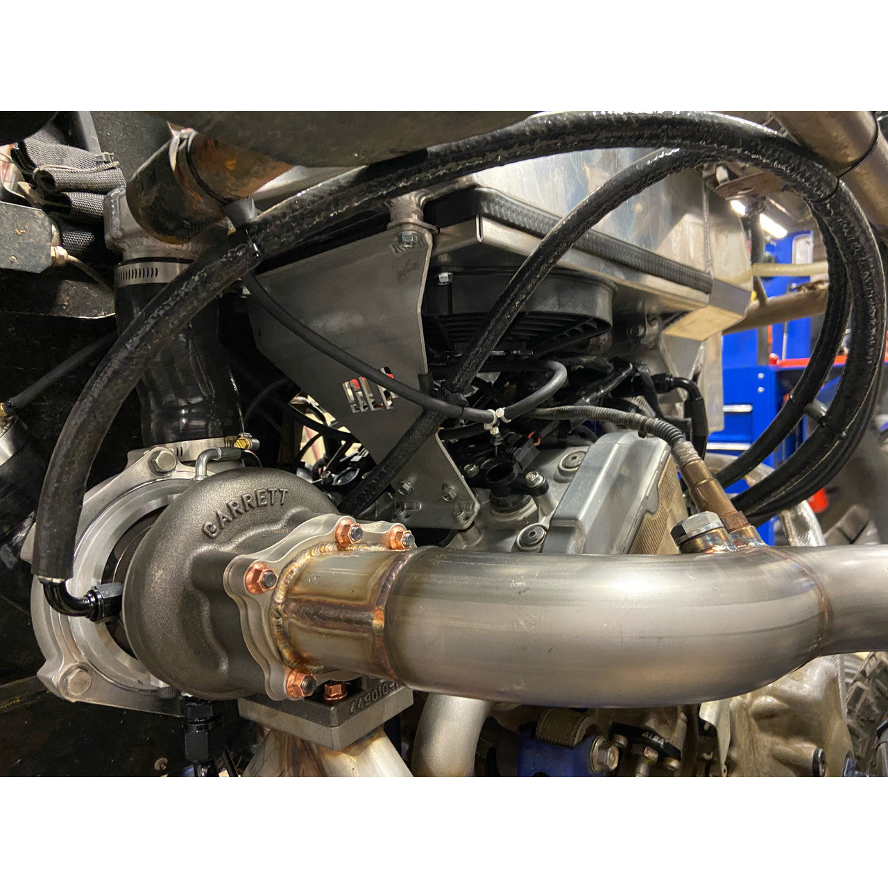 Complete turbo kit for the Yamaha YXZ 1000R