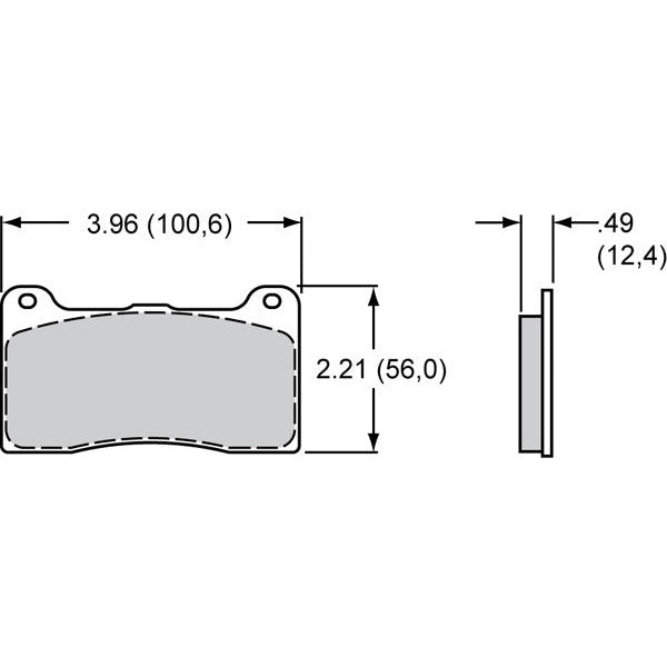 Wilwood Brake Pads 7812 BP-28 - Dirt Launch Powersports