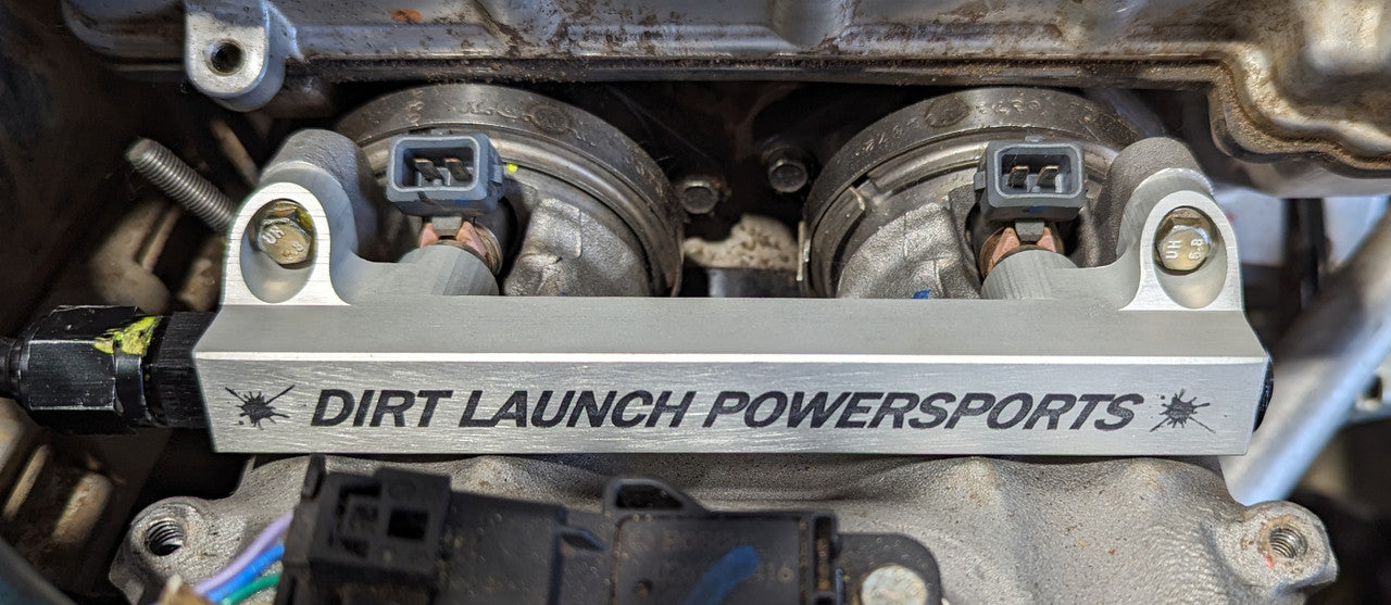 Polaris RZR Turbo / XP Billet Fuel Rail – Dirt Launch Powersports