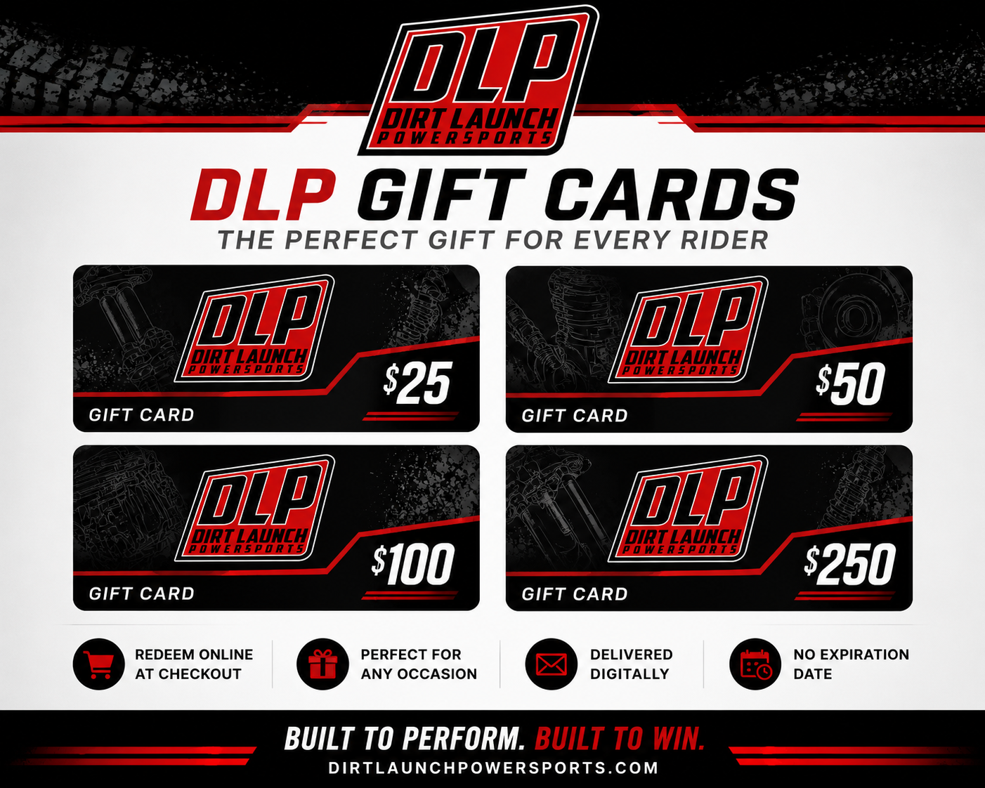 Dirt Launch Powersports Gift Cards