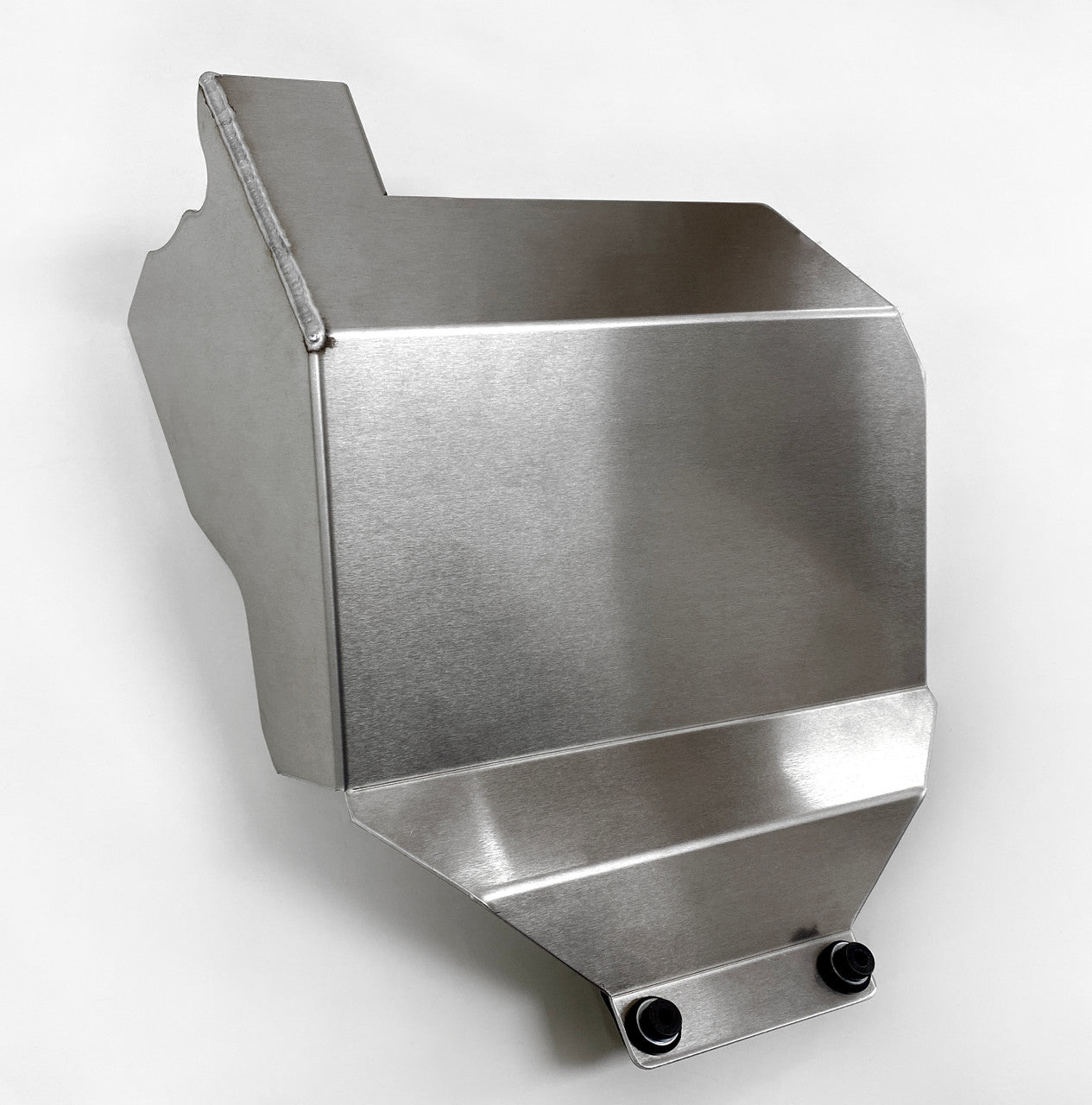 Front view of air intake shield