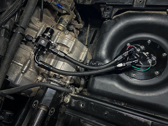 top view of fuel pump kit