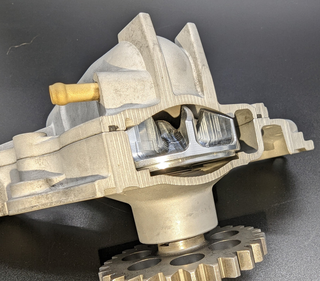 YXZ Billet Water Pump Impeller with Shaft made from 300M Steel