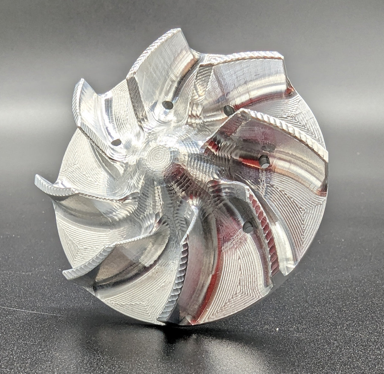 YXZ Billet Water Pump Impeller with Shaft made from 300M Steel