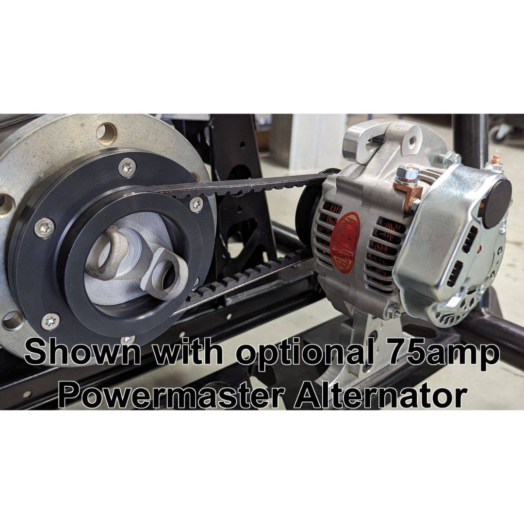 Dirt Launch Powersports DLP alternator kit for Yamaha YXZ1000R UTV, 50 amp or 75 amp American-made Powermaster alternator option or no alternator included