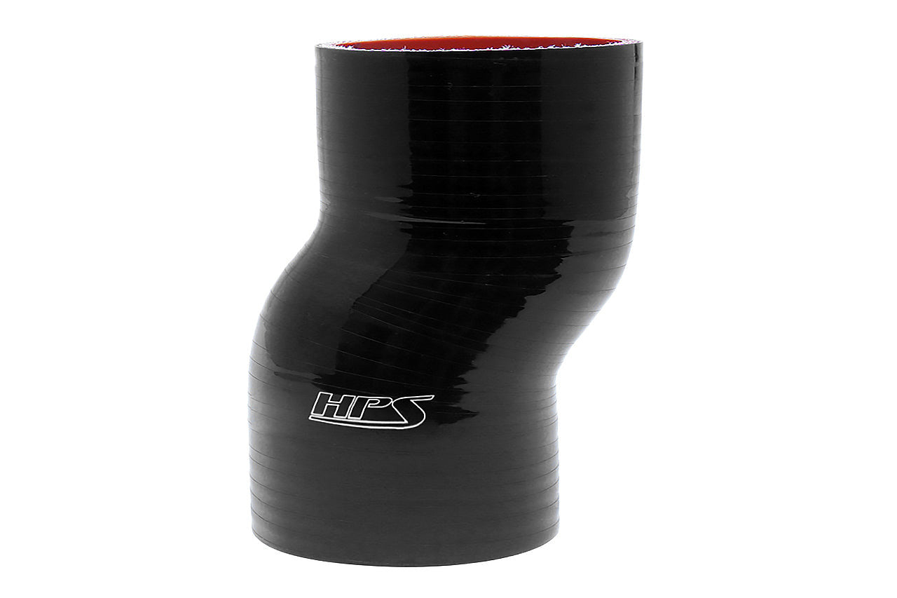HPS Silicone Offset Straight Coupler Hose, High Temp 4-ply Reinforced