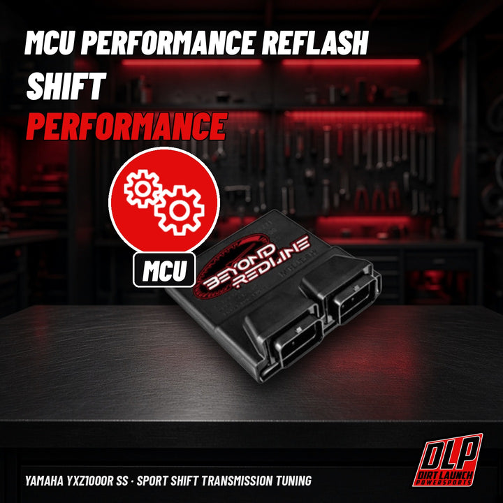 Yamaha YXZ1000R SS MCU performance reflash for sport shift transmission tuning